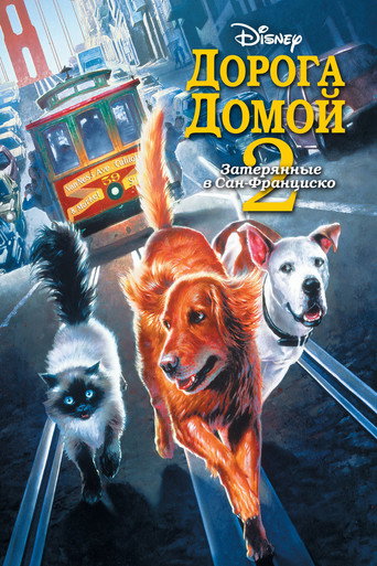 Постер фильма «Дорога домой 2: Затерянные в Сан-Франциско»