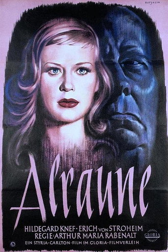 Постер фильма «Альрауне»