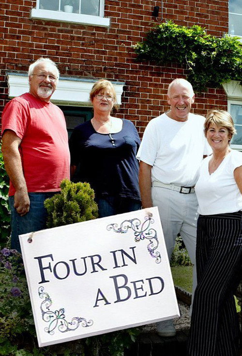 Постер: Four in a Bed